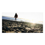 Walking on Stones Photo Card
