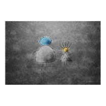 Walking posters by softshapeart Walking posters