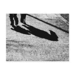 Walking shadows postcard