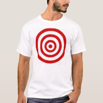 walking target t-shirt from Zazzle.com