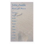Walking the Beach business cards
