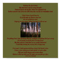 Walking the dark streets....Poem/Lyrics Poster posters