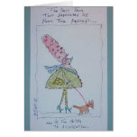 Walking the Dog Greeting Cards