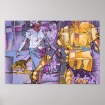 Walking the Dog - Customized Print