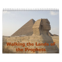 Walking the Lands of the Prophets - Customized calendars