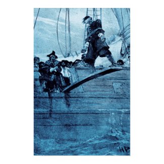 Walking The Plank print
