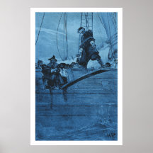 Walking the Plank Print