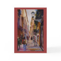 "Walking to Museo Picasso" Watercolor cards by gottapaint "Walking to Museo Picasso" Watercolor cards