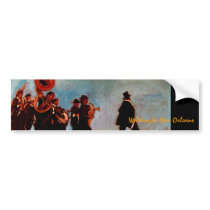 Walking to New Orleans bumper stickers by vigoboom Walking to New Orleans bumper stickers