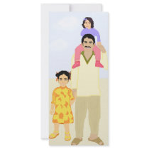 Walking with Daddy Bookmark rack cards