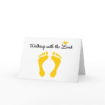 Walking with the Lord Card cards