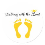 Walking with the Lord Sticker stickers