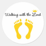 Walking with the Lord Sticker