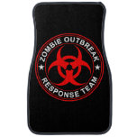 Walking Zombie Dead Response Team Car Floor Mats Floor Mat