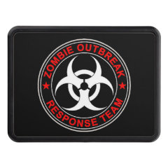 Walking Zombie Response Team Hitch Cover