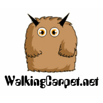 WalkingCarpet.net T-Shirt Ladies by cazbat WalkingCarpet.net T-Shirt Ladies