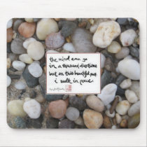walkingMeditationSign mousepads by carlajean42 walkingMeditationSign mousepads