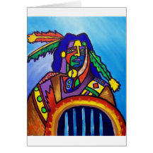 Walks wiyh Wolfs by Piliero Greeting Cards