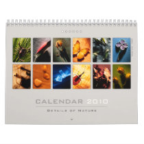 Wall Calendar 2010 - Details of Nature (1)