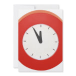 Wall Clock invitations