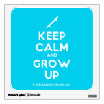 [Skateboard] keep calm and grow up  Wall Decals