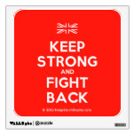 [UK Flag] keep strong and fight back  Wall Decals