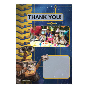 Wall-E Birthday Thank You Cards Personalized Announcements