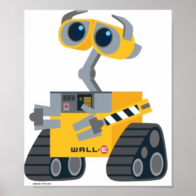 Wall-E Cartoon posters