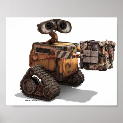 Wall*E Gives Disney posters
