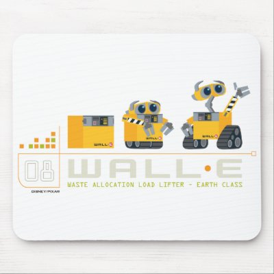 Wall-E grows mousepads