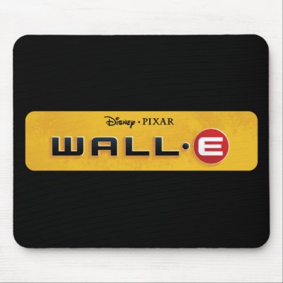 Wall*E Logo Disney mousepads