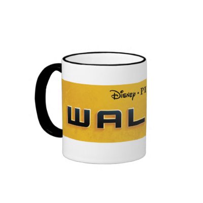 Wall*E Logo Disney mugs
