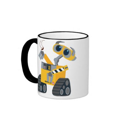 WALL-E Picking Up A Treasure mugs