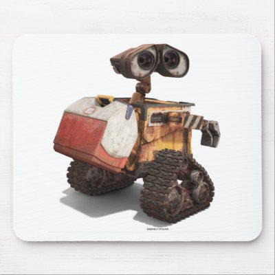 wall-e with lunchbox cooler igloo mousepads