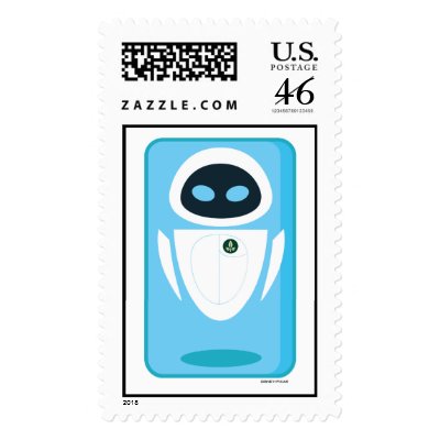 Wall*E's Eve Disney stamps