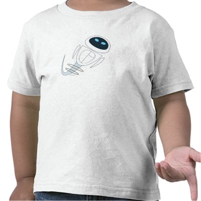 WALL*E's Eve flying Disney t-shirts