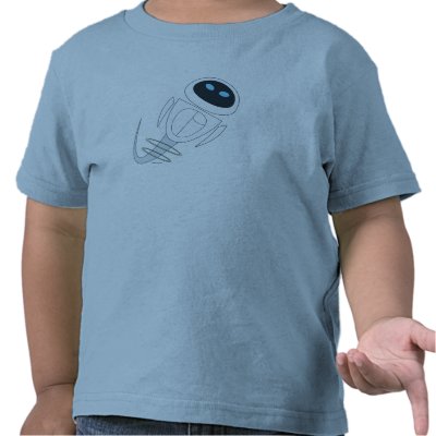 WALL*E's Eve flying Disney t-shirts