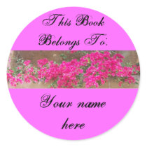 Wall Flowers, Book Plate stickers