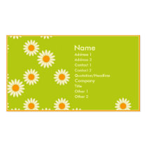 Wall Flowers business cards