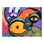 wall graffiti eyes Peace and Love message poster posters