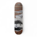 Wall Graffiti Sexy Snow Bunny Girl Skate Board skateboards
