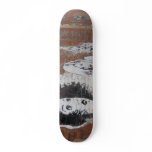 Wall Graffiti Sexy Snow Bunny Girl Skate Board