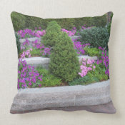 Wall of Flowers throwpillow