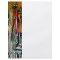 Wall of Tools and Shop Apron Custom Flyer