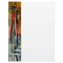 Wall of Tools and Shop Apron Custom Letterhead