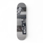 wall st. and broadway by lensgerrit skate board