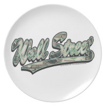 Wall Street - 1000 Dollar Bill Party Plate
