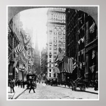 Wall Street 1900 Posters