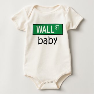 WALL STREET baby - onesie/t-shirt shirt