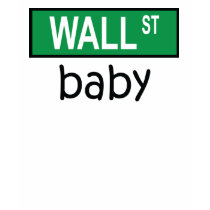WALL STREET baby - tank top/spaghetti top/t-shirt by tropicparadise WALL STREET baby - tank top/spaghetti top/t-shirt